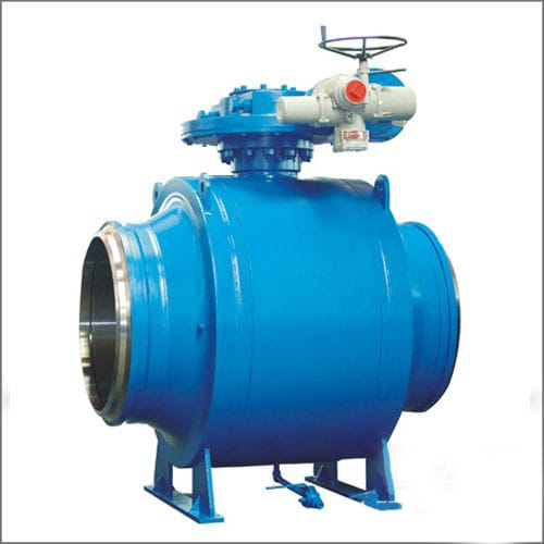 10 Inch Ball Valve, A105, ASME B16.34, Class 300, BW End, Gearbox