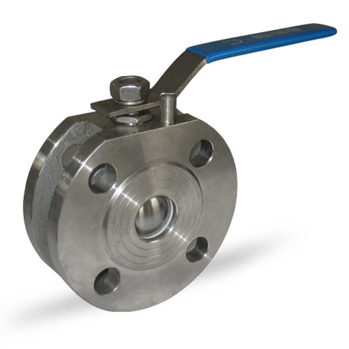 1PC Ball Valve Short Pattern, 1IN, CL300, Wafer, CF8M