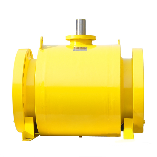 24 Inch Ball Valve, API 6D, WCB, Class 300, RF End, Bare Shaft