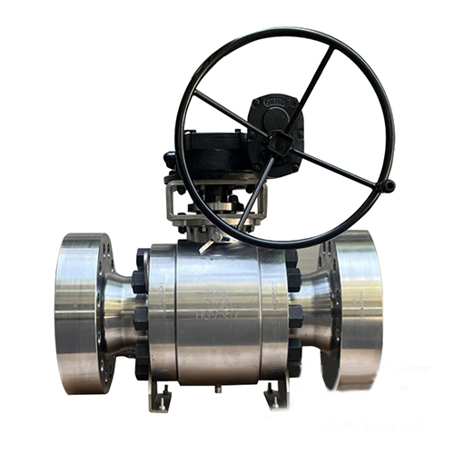 ASTM A182 F51 Ball Valve, API 6D, 8×6 Inch, 2500 LB, RTJ